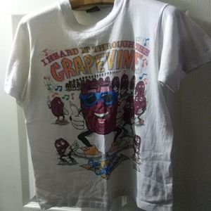 Teashirt size medium the california raisins